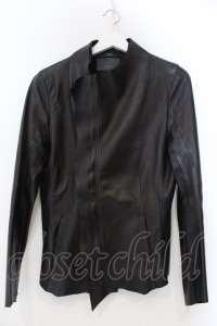 DIRAIN / B'2nd ラムレザーライダースジャケット 1 ブラック O-25-02-28-093-DI-ja-YM-ZT-ML030