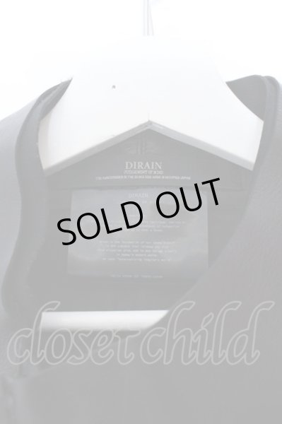 画像4: DIRAIN / B'2nd ラムレザーライダースジャケット 1 ブラック O-25-02-28-093-DI-ja-YM-ZT-ML030 (4)