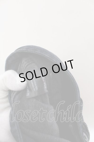 画像6: KMRii / Crush Skinny Denimu パンツ 2 ネイビー O-25-02-28-095-KM-pa-YM-OS (6)