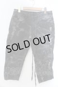 KMRii / Crush Skinny Cropped Denim パンツ 1 ブラックｘグレー O-25-02-28-096-KM-pa-YM-OS