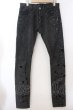 画像1: FAGASSENT / Shotgun Damage Denim パンツ 1 ブラック O-25-02-28-098-FA-pa-YM-ZT337 (1)