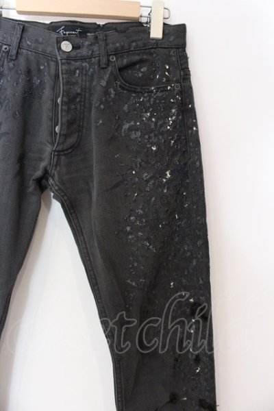 画像2: FAGASSENT / Shotgun Damage Denim パンツ 1 ブラック O-25-02-28-098-FA-pa-YM-ZT337