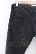 画像4: FAGASSENT / Shotgun Damage Denim パンツ 1 ブラック O-25-02-28-098-FA-pa-YM-ZT337 (4)