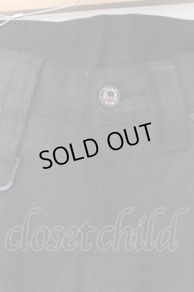 画像2: Roen / コーティングデニムパンツ 30 ブラック O-25-02-28-103-Ro-pa-YM-OS (2)