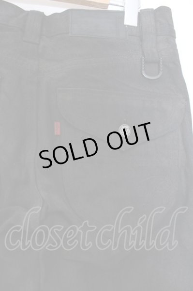 画像4: Roen / コーティングデニムパンツ 30 ブラック O-25-02-28-103-Ro-pa-YM-OS (4)