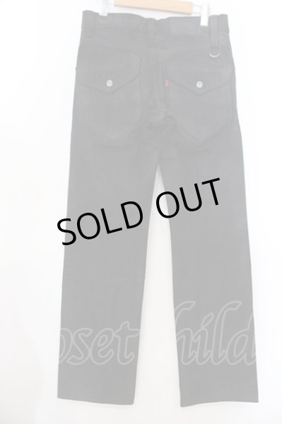 画像5: Roen / コーティングデニムパンツ 30 ブラック O-25-02-28-103-Ro-pa-YM-OS (5)