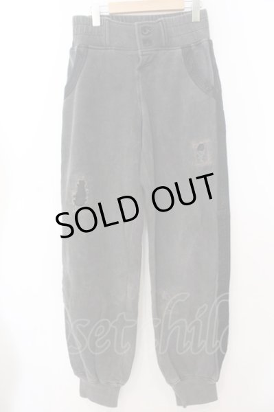 画像1: 14th Addiction / Leater Line Sweat パンツ 1 グレー O-25-02-28-105-14-pa-YM-ZT0303B (1)