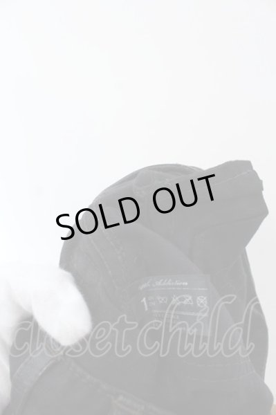 画像6: 14th Addiction / Leater Work Flareパンツ 1 ブラック O-25-02-28-108-14-pa-YM-OS (6)