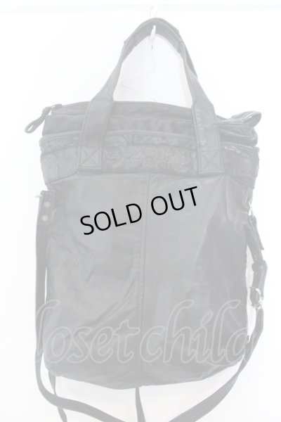 画像4: KMRii / SERPENT CROSS TOTE　レザーバッグ  ブラック O-25-02-28-111-KM-ba-YM-ZT0525D