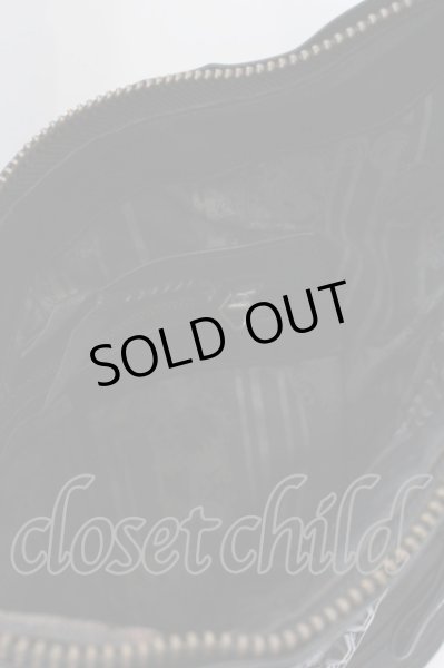 画像4: KMRii / Leather Shoulder　レザーバッグ  ブラック O-25-02-28-112-KM-ba-YM-ZT-ML010 (4)