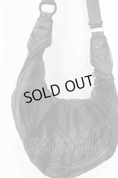 画像5: KMRii / Leather Shoulder　レザーバッグ  ブラック O-25-02-28-112-KM-ba-YM-ZT-ML010 (5)