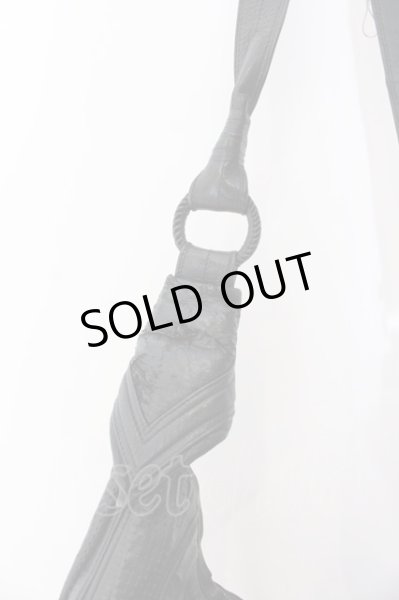 画像6: KMRii / Leather Shoulder　レザーバッグ  ブラック O-25-02-28-112-KM-ba-YM-ZT-ML010 (6)