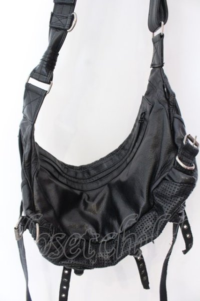 画像5: KMRii / Sniper　レザーバッグ  ブラック O-25-02-28-113-KM-ba-YM-ZT-MK001 (5)