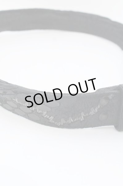 画像3: KMRii / Leater Belt ベルト  ブラックｘアンティークゴールド O-25-02-28-114-KM-ba-YM-OS (3)