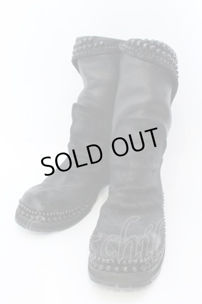画像1: KMRii / Crush Jet Boots 06 ブーツ 2 ブラック O-25-02-28-115-KM-sho-YM-OS (1)
