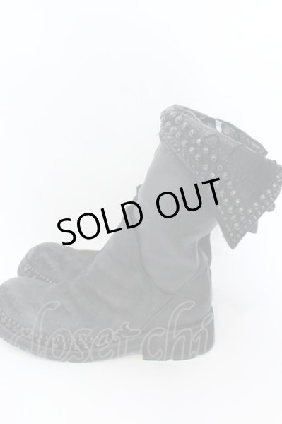 画像2: KMRii / Crush Jet Boots 06 ブーツ 2 ブラック O-25-02-28-115-KM-sho-YM-OS (2)