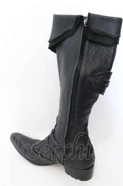 画像3: Hiromu Takahara / ディアスキンブーツ  ブラック O-25-02-28-117-Hi-sho-YM-ZT-S003 (3)