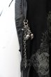 画像3: KMRii / MAGNOLIA LEATHER STOLE ストール  ブラック O-25-02-28-122-KM-za-YM-ZT342 (3)