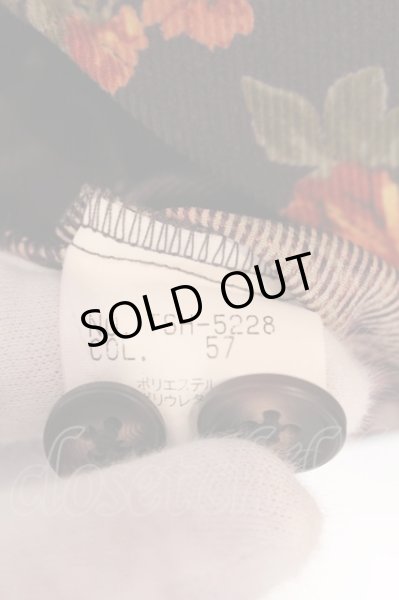 画像3: TORNADO MART / ストレッチコーデュロイフラワーシャツ M パープル O-25-02-28-020-TO-sh-YM-ZT280 (3)