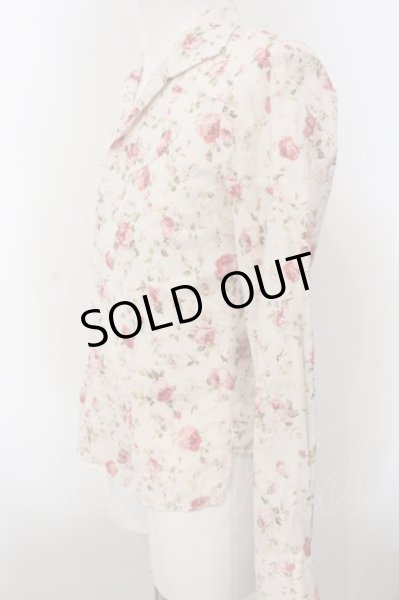 画像2: TORNADO MART / ジャガードフラワーシャツ M ピンク O-25-02-28-030-TO-sh-YM-ZT261 (2)