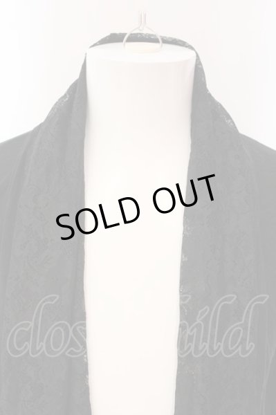 画像2: CIVARIZE / Casperレイヤードトッパーロングカーディガン 46 ブラック O-25-03-09-033-CI-to-YM-OS (2)