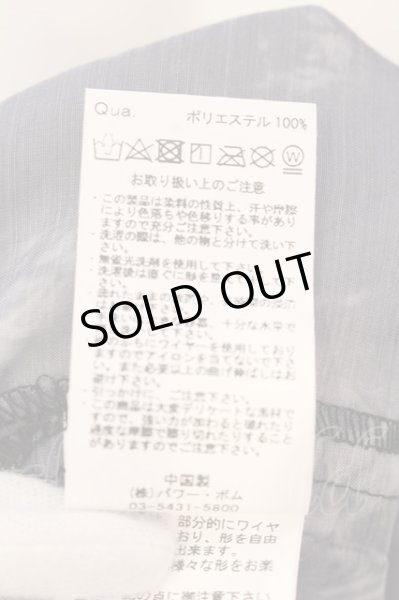 画像3: CIVARIZE / Zenith シフォンシャツ F ブラック O-25-03-09-040-CI-sh-YM-ZT354 (3)