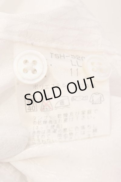 画像4: TORNADO MART / アニマルジャガードクリスタルボタンダウンシャツ LL ホワイト O-25-03-09-042-TO-sh-YM-ZT379 (4)