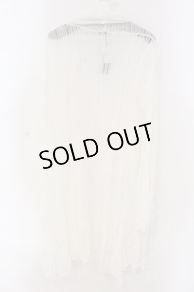 画像3: CIVARIZE / Wake 2way アシンメトリー透けニットカーディガン 46 ホワイト O-25-03-09-043-CI-to-YM-ZT378 (3)