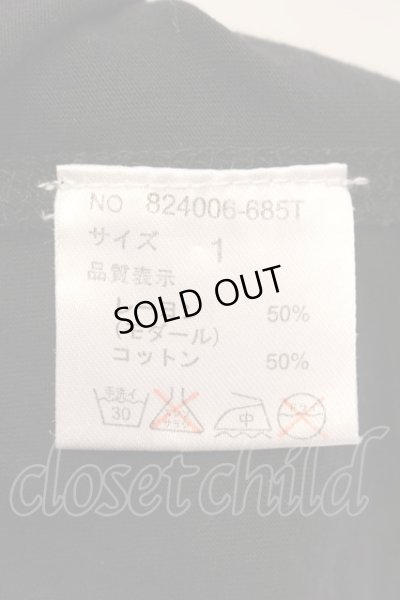 画像4: NO ID. / Cモダールプリントロングカットソー 1 ブラック O-25-03-09-005-NO-to-YM-OS