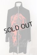 CIVARIZE / ローズプリントハイネックジップアップジャケット F ブラックｘレッド O-25-03-09-058-CI-ja-YM-OS