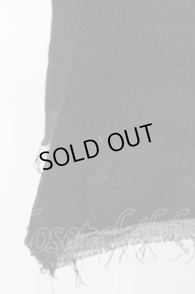 画像2: God of Roses / バックウイングコットンガーゼロングシャツ 1 ブラック O-25-03-09-062-Go-sh-YM-OS (2)