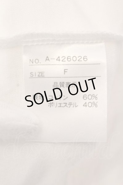 画像4: Angelo / ドレープネック半袖コードパーカー  ホワイト O-25-03-09-067-AG-ts-YM-ZT135 (4)