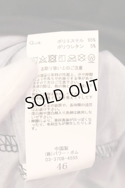 画像4: CIVARIZE / モードドレープフラワーTシャツ 46 ブラックｘレッド O-25-03-09-077-CI-ts-YM-OS (4)