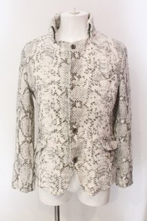 TORNADO MART / エキゾチックリーフラッセルレースマキシカーディガン