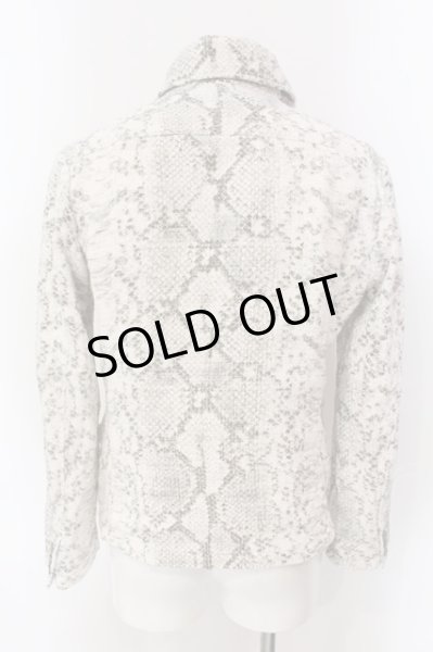 画像2: TORNADO MART / パイソンサマーツイードジャケット LL ホワイト O-25-03-09-082-TO-ja-YM-ZT173 (2)