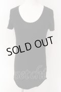 NO ID. BLACK / ラウンドネックロングTシャツ 1 ブラック O-25-03-09-010-NO-ts-YM-OS