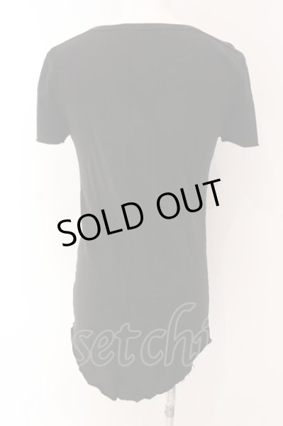 画像2: NO ID. BLACK / ラウンドネックロングTシャツ 1 ブラック O-25-03-09-010-NO-ts-YM-OS (2)