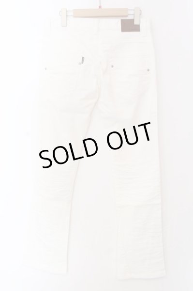 画像2: Zero by TORNADO MART / 製品染めストレッチデニムパンツ M ホワイト O-25-03-09-102-Ze-pa-YM-OS (2)