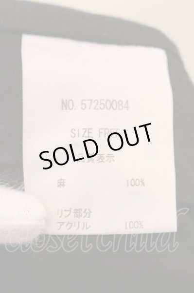 画像4: goa / ブリーチカーゴパンツ F ブラックｘアイボリー O-25-03-09-104-go-pa-YM-OS (4)