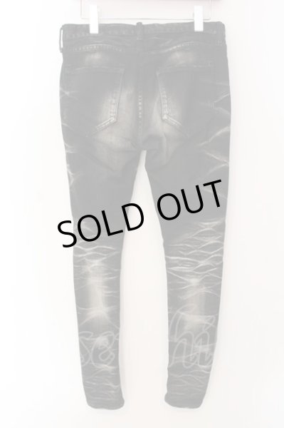 画像2: CIVARIZE / ストレッチ入り立体加工スキニーデニムパンツ 42 ブラック O-25-03-09-109-CI-pa-IG-ZT062 (2)