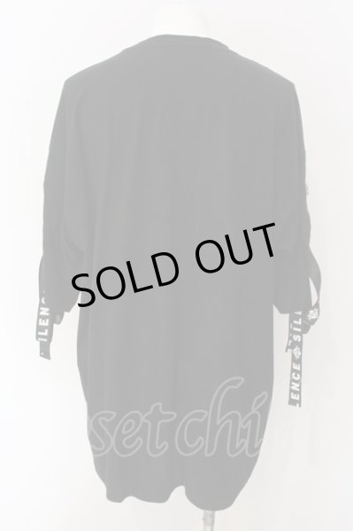 画像4: CV Select / ベルテッドデザインラインストーンプリントTシャツ L ブラック O-25-03-09-112-CV-to-IG-OS (4)