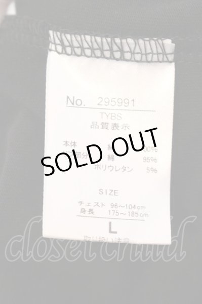 画像6: CV Select / ベルテッドデザインラインストーンプリントTシャツ L ブラック O-25-03-09-112-CV-to-IG-OS (6)