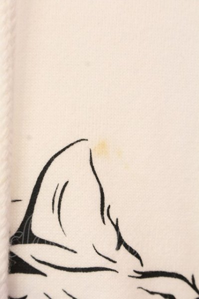 画像2: CIVARIZE / ドッキング切り替え変形ポンチョパーカー F ホワイト×ブラック O-25-03-09-114-CI-to-IG-ZT060 (2)