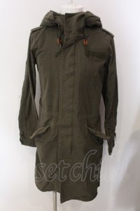 goa / コットンモッズコート S カーキ O-25-03-09-116-go-ou-YM-ZT-M107