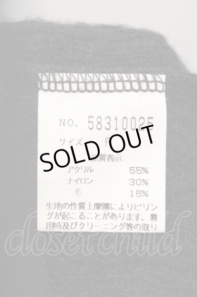 画像3: goa / アクリルニットソー F ブラック O-25-03-09-118-go-to-YM-ZT135 (3)