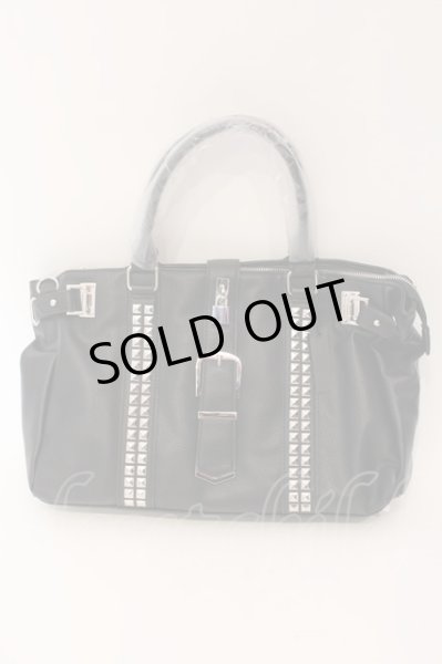 画像1: CIVARIZE / 2WAYスタッズショルダーバッグ  ブラック O-25-03-09-125-CI-ba-YM-ZT0312C (1)