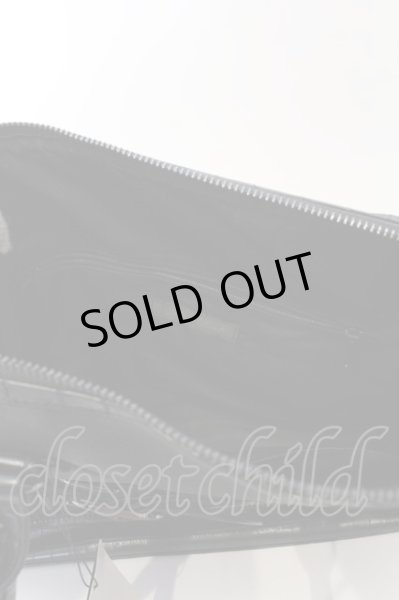 画像4: TORNADO MART / デニムPUライダースボストンバッグ F ブラック O-25-03-09-128-TO-ba-YM-OS (4)