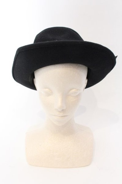 画像2: TORNADO MART / ボーラーハット 58 ブラック O-25-03-09-131-TO-za-YM-ZT133 (2)