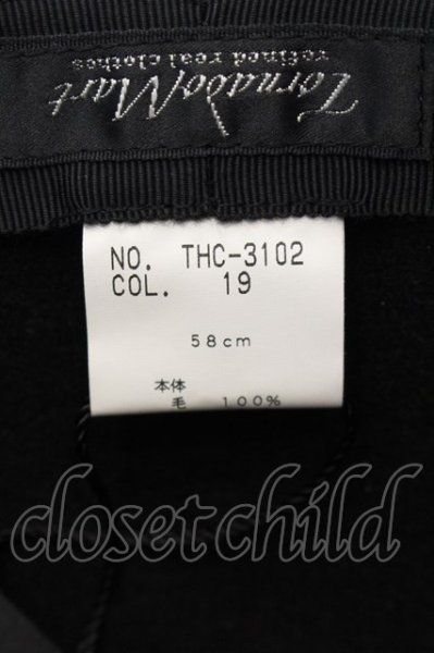 画像4: TORNADO MART / ボーラーハット 58 ブラック O-25-03-09-131-TO-za-YM-ZT133 (4)