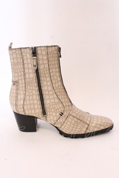 画像6: yosuke / ロングノーズヒールアップブーツ 260 アイボリー O-25-03-09-143-yo-sho-YM-ZT-S002 (6)